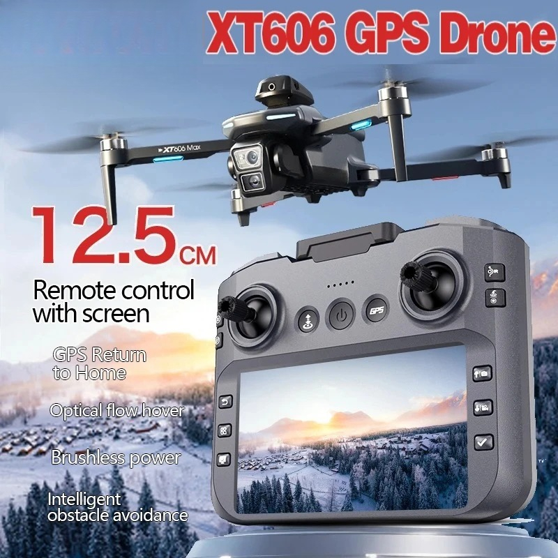 Drone Photogrammetry - Drone GPS Original XT606 MAX 4k
