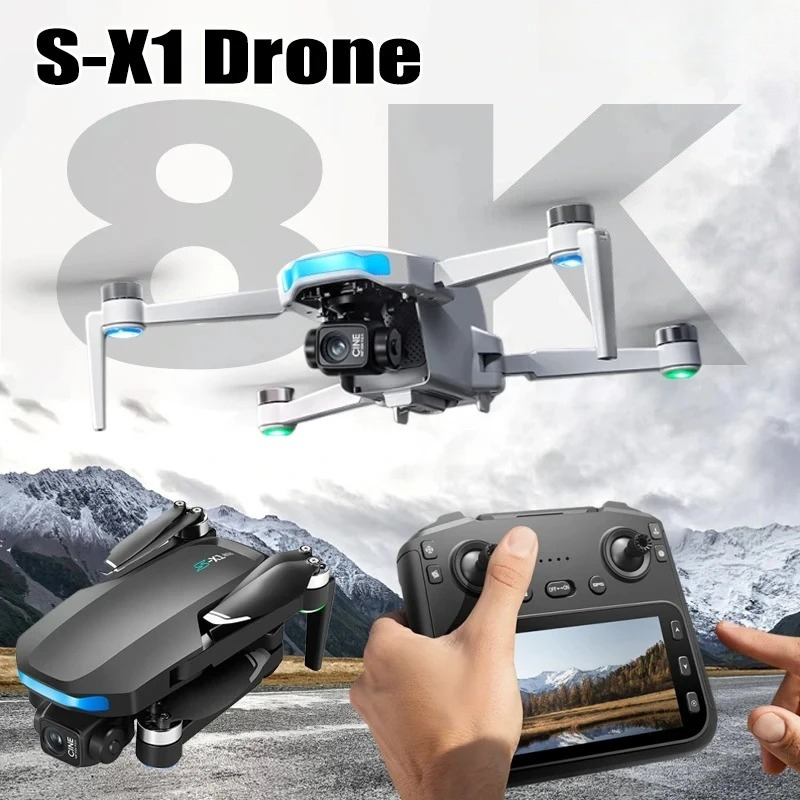 Drone Photogrammetry - Drone Original S-X1 8K HD Professionnel