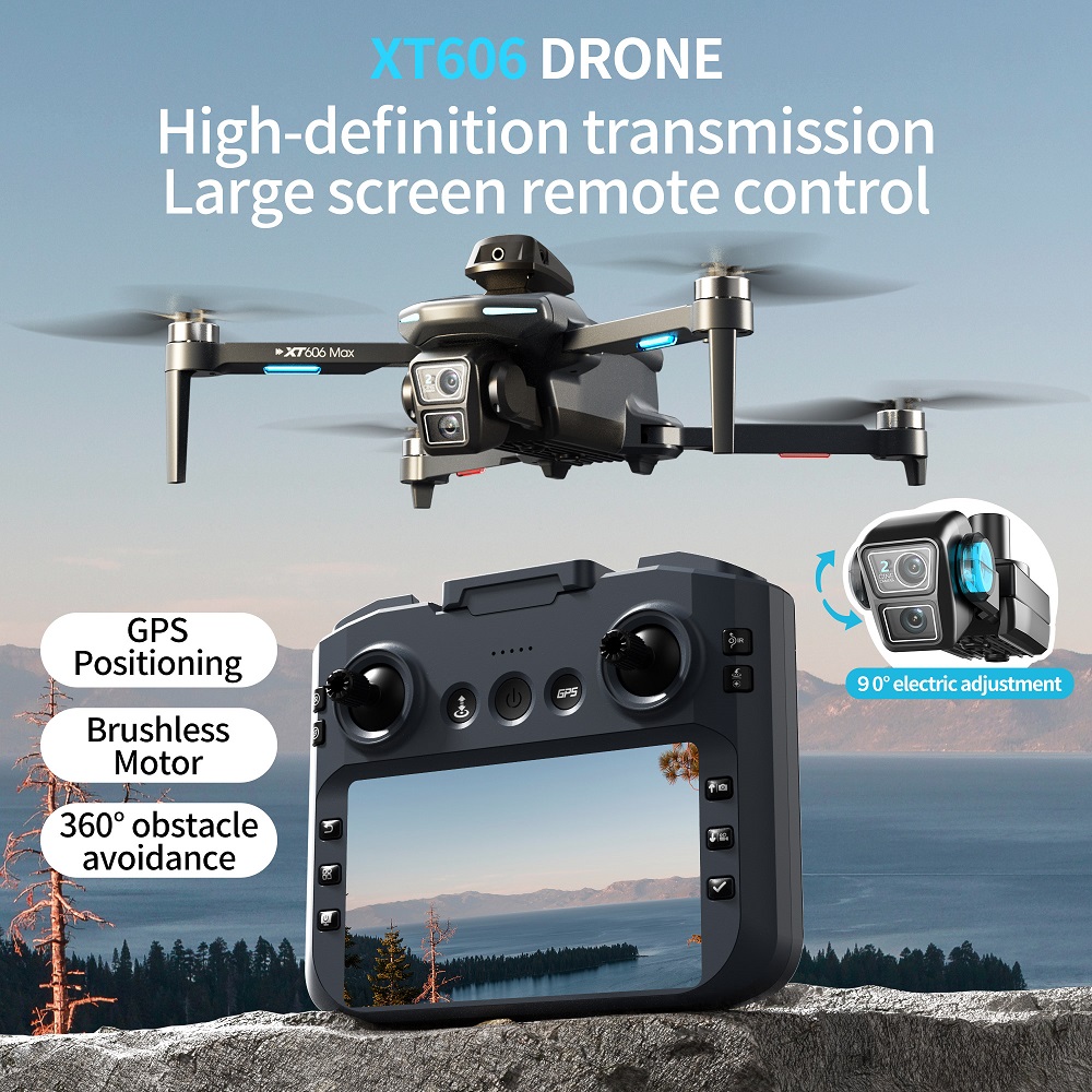 Drone XT606 MAX 3 batteries, c - Drone Thermal Imaging avis et prix