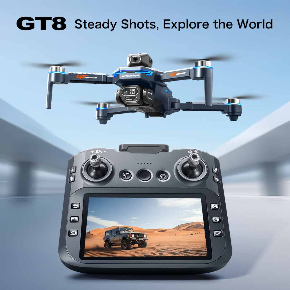 Drone pliable GT8 Max 8K HD pr - Drone Mapping avis et prix