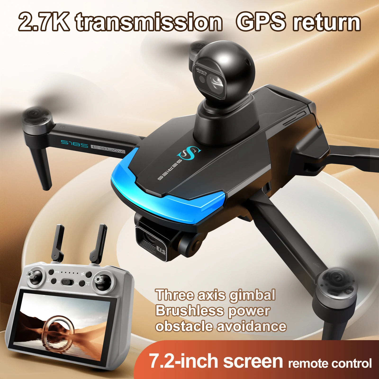 Drone professionnel S185 2.7K  - Drone Photogrammetry avis et prix