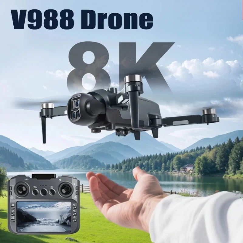 Drone Original V988 8K HD avec - Drone Photogrammetry avis et prix