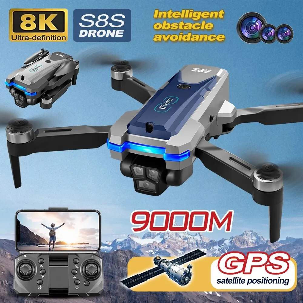 Drone GPS S8S 5G Wifi 8K HD po - Drone Mapping avis et prix