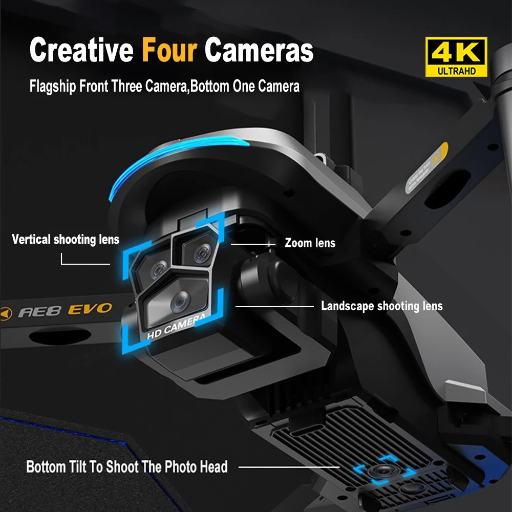 Drone AE8 EVO GPS 8K Professio - Drone Photogrammetry avis et prix